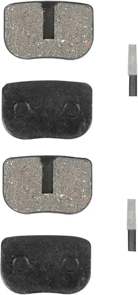 cyclingcolors Bremsbeläge kompatibel mit BRIGMTON DUALTRON JOYOR KAABO KUGOO OVEX SKATEFLASH TNE VSETT Zero organisches Harzmaterial – Komfortables, leises und progressives Bremsen, 2 Paare