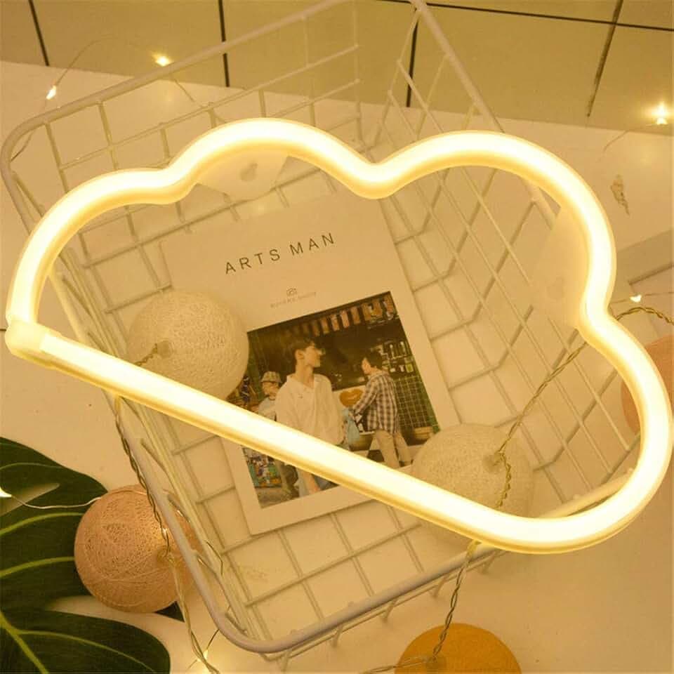 LED Neonlicht-Zeichen-Mond-Stern-Herz-Nachtlicht für Kinderzimmer-Wand-Kunst-romantisches Weihnachtsgeburtstagsgeschenk