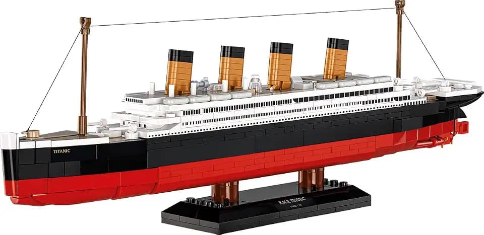 COBI RMS Titanic, Maßstab 1:700, 593 Teile, Modell mit Sockel