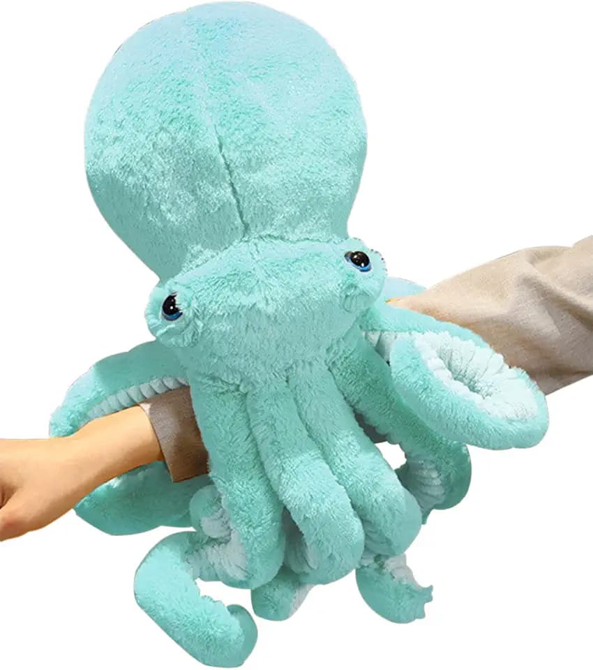 GOOC Octopus Stuffed Animals Octopus Plush Doll Toys Octopus Stuffed Toys Gift for Kids and Lovers for Birthday, Christmas, Valentine's Day(Blue)