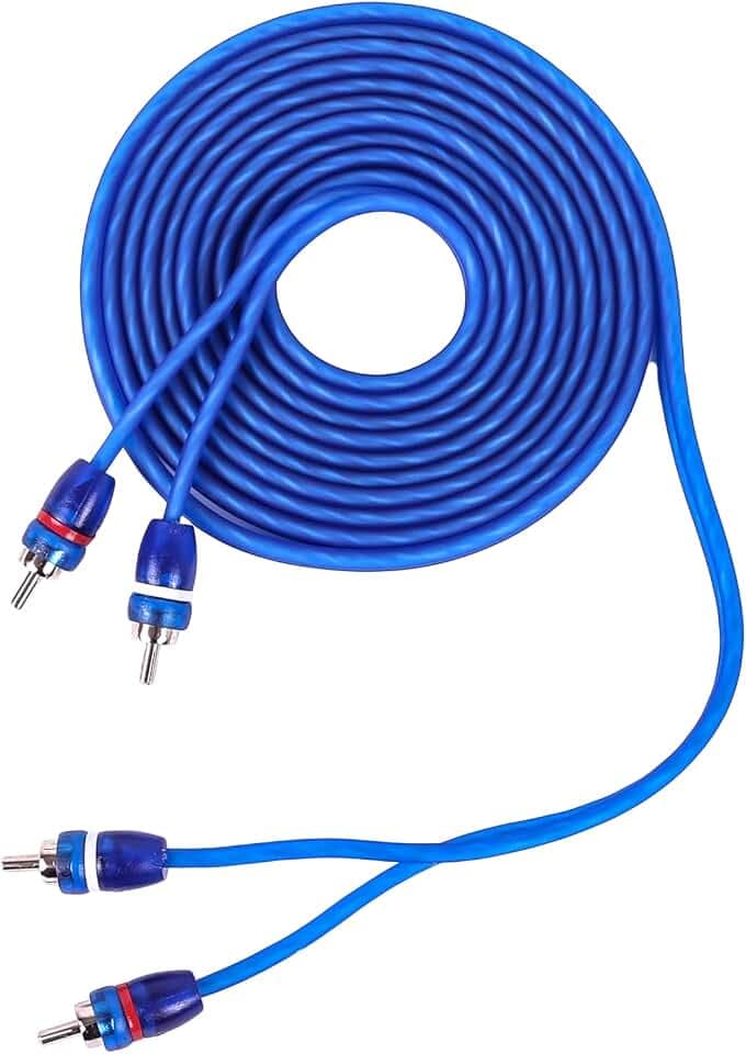 Skar Audio 9-Foot 2-Channel Twisted Pair RCA Interconnect Cable - SKAR2CH-RCA9