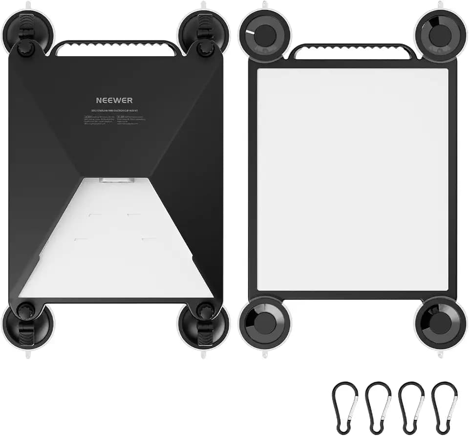 NEEWER Suction Cup Mount for Car Compatible with Starlink Mini, ST91