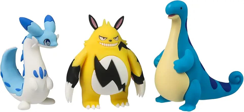 The Loyal Subjects PALWORLD 3-inch Scale Chillet, Grizzbolt, Relaxasaurus Figure Collectors Set