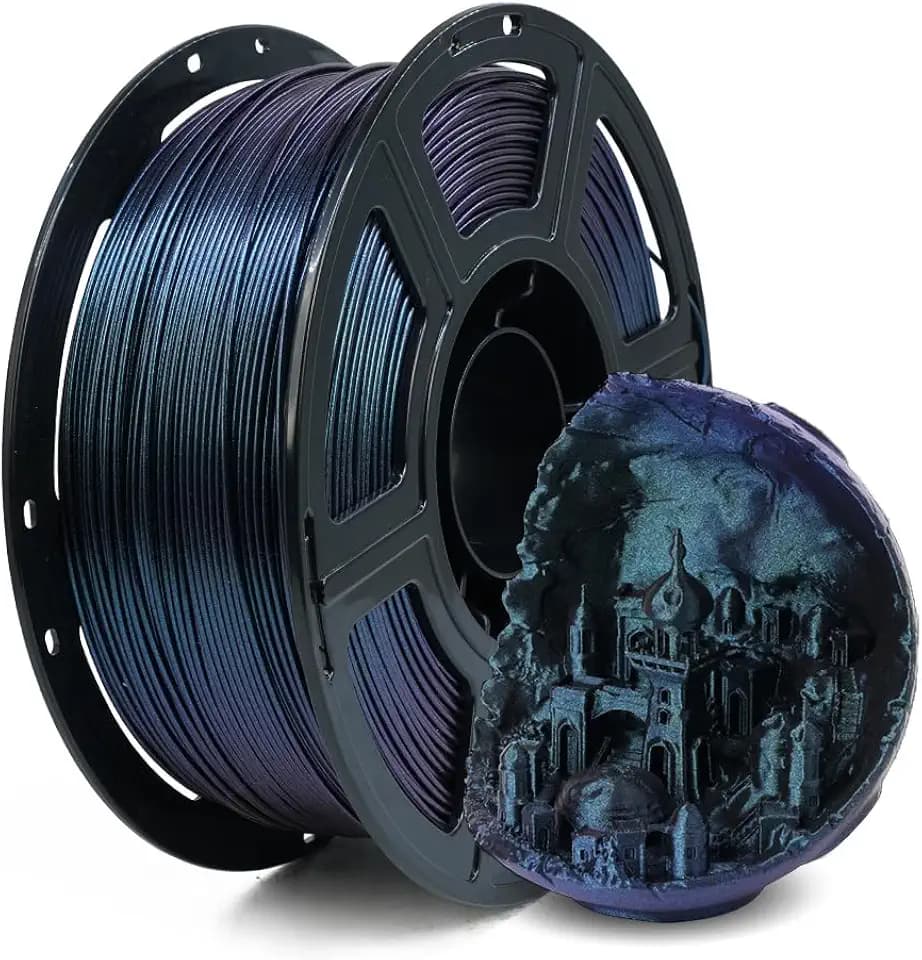 FLASHFORGE ASA Filament 1,75mm, Anti-UV 3D-Drucker-Filament Chamäleon ASA Burnt Titanium, hitze- und wetterbeständiges ASA 3D-Filament, perfekt für den Druck von Funktionsteilen im Freien