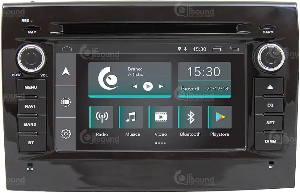 Personalisiertes Autoradio für FIAT Ducato 250 Android GPS Bluetooth WiFi USB DAB+ Touchscreen 6.2" DVD 4core Carplay AndroidAuto