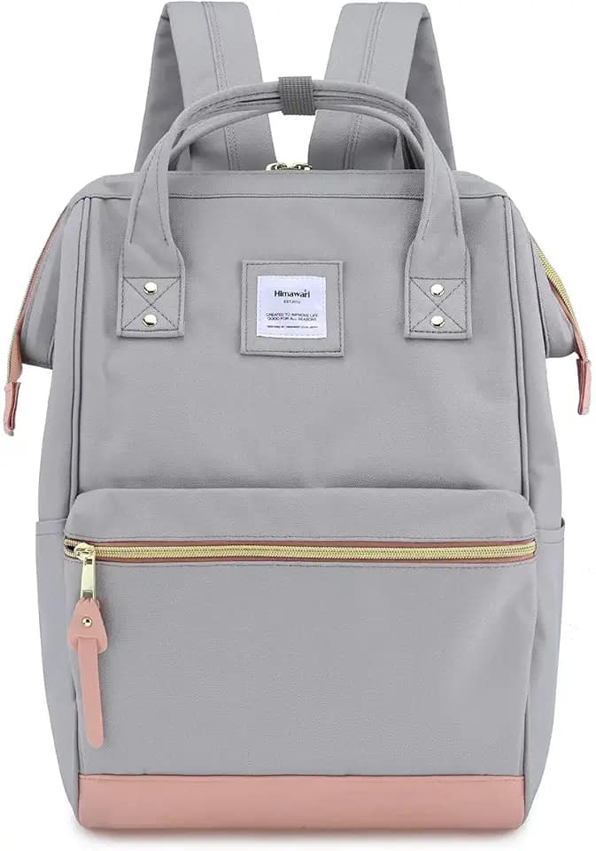 Himawari Travel School Backpack with USB Charging Port 15.6 Inch Doctor Work Bag for Women&Men College Students(XK-04#-USB L)