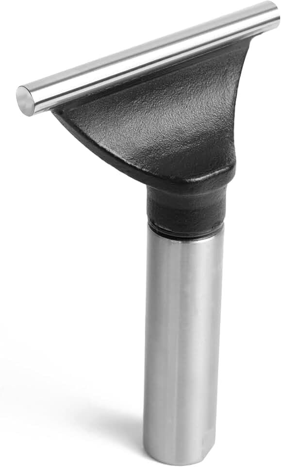 4" Tool Rest with 1" Diameter Stem Total Length 4", Woodlathe Heavy Duty Round Bar Straight Tool Rest.