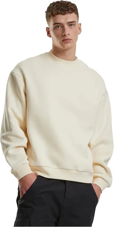 Urban Classics Herren Sweatshirt Fluffy - Relaxed Fit S M L XL XXL 3XL 4XL 5XL
