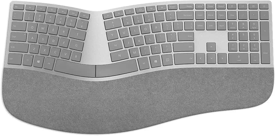 Microsoft Surface Ergonomic Kybrd SC Bluetooth English US Hdwr Gray