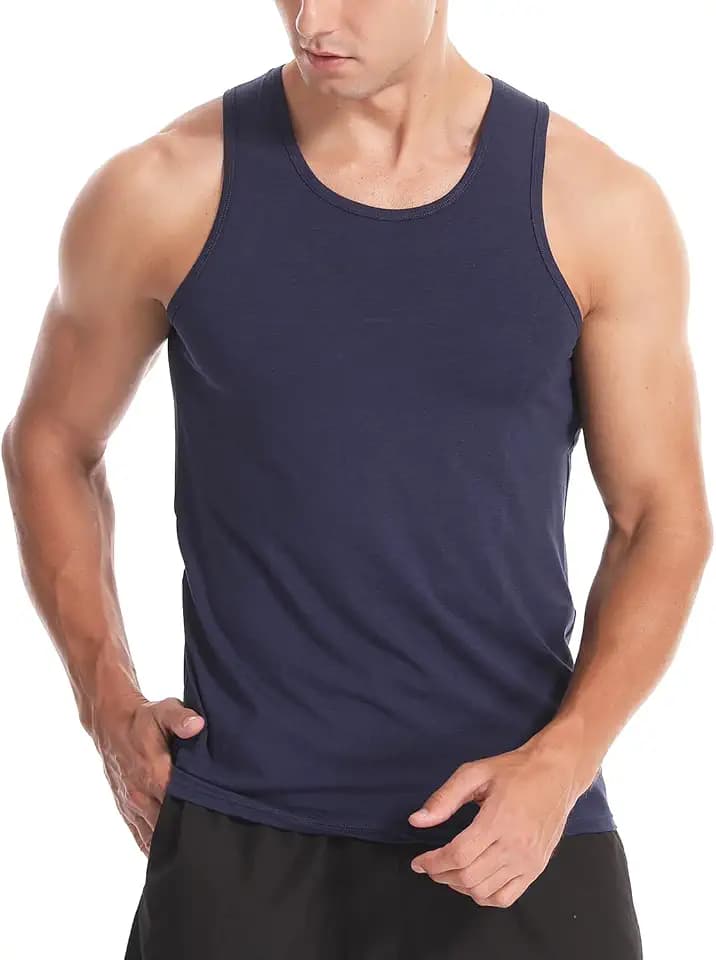 Tanktop für Herren, Sport-Top, Bodybuilding, Training, Fitness, Laufen, T-Shirt, ärmelloses T-Shirt für Herren