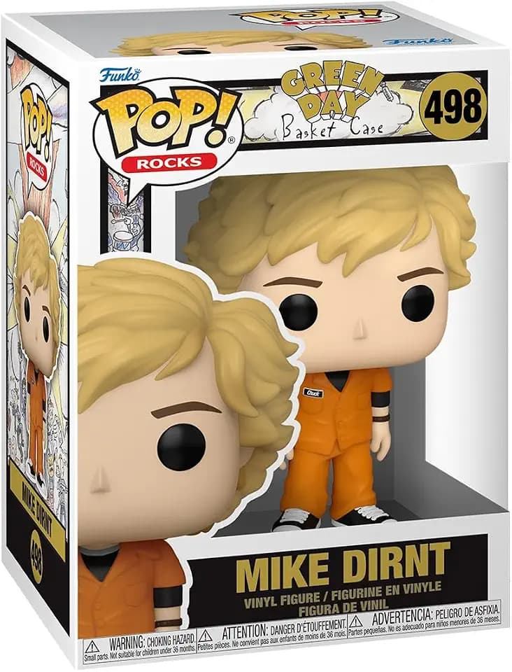 Funko POP! Rocks: Green Day - Mike Dirnt - (Basket Case)