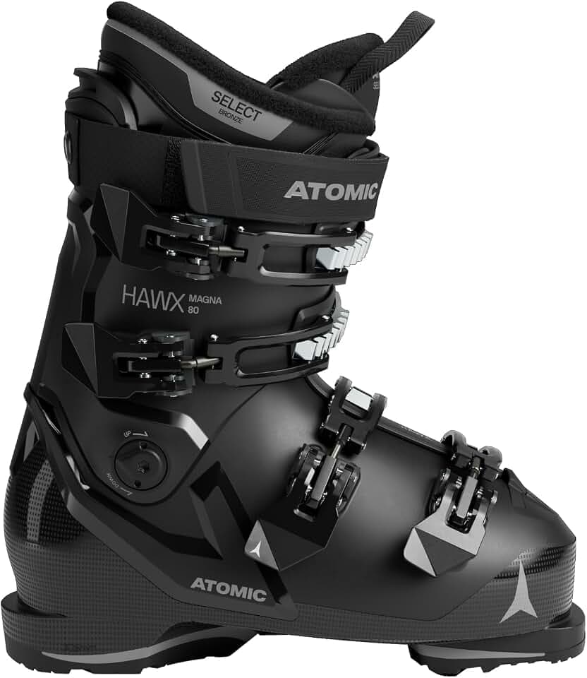 ATOMIC HAWX Magna 80 Skischuhe - Breite Ski-Boots mit 102 mm Passform & 80er-Flex - Hochwertige Ski-Schuhe mit Prolite-Konstruktion