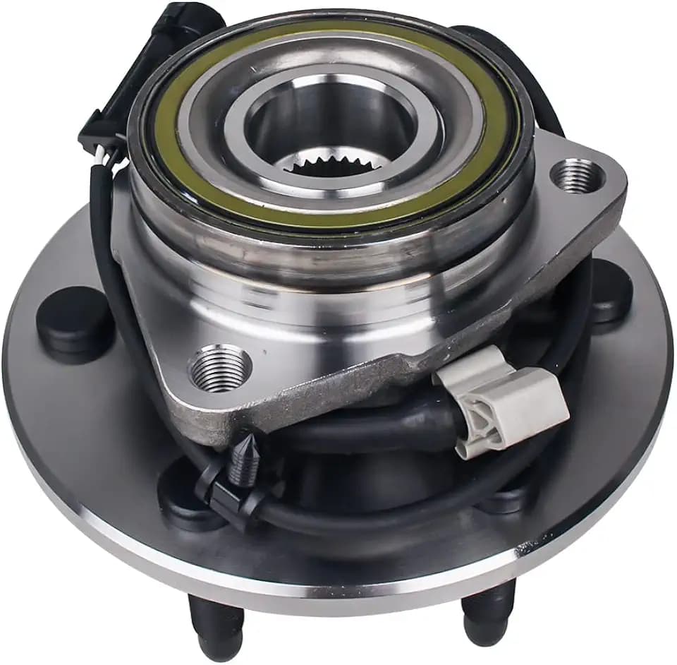 PAROD 515036 4WD/AWD Front Wheel Hub Bearing Assembly Compatible with Cadillac Escalade, Chevy Silverado, Avalanche 1500, Express, Tahoe, Suburban, GMC Savana, Yukon, Sierra 6Lugs W/ABS