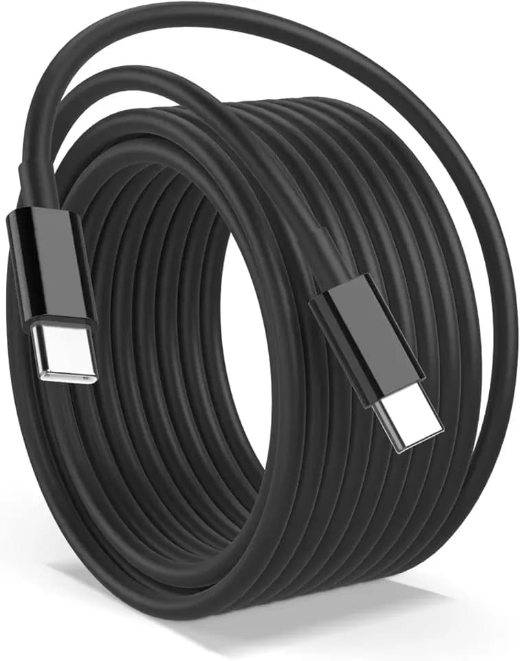 Cabepow 15FT USB C to USB C Cable, Long 60W USBC to USBC Cord Fast Charging