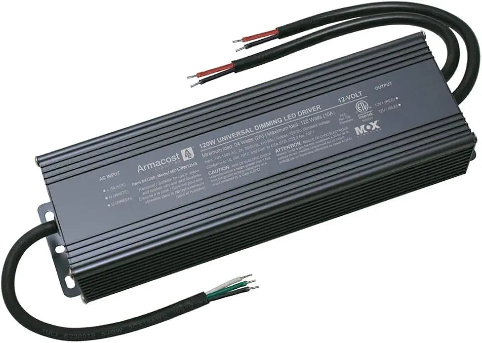 Armacost Lighting 120-Watt Universal Dimmable 12V DC LED Driver TRIAC 841200