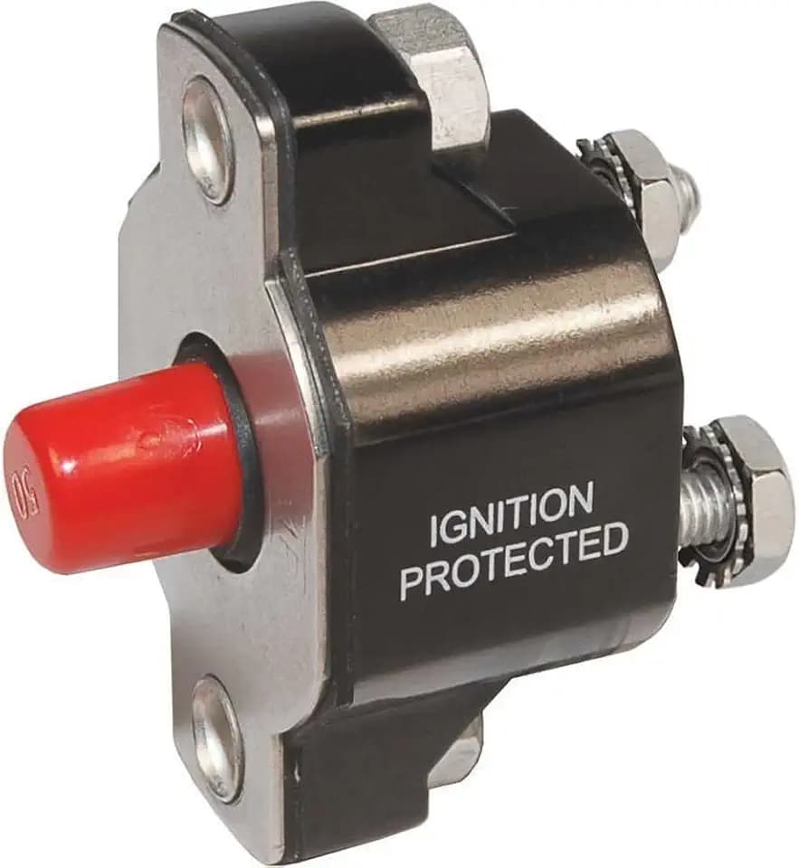 Blue SEA 2140 MEDIUM Duty Push Button Reset ONLY 30A