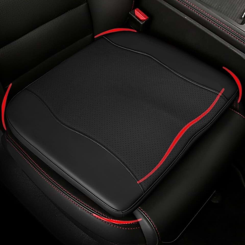 Comfort Memory Foam Car Seat Cushions For Driving,Black Booster Cushion Pad