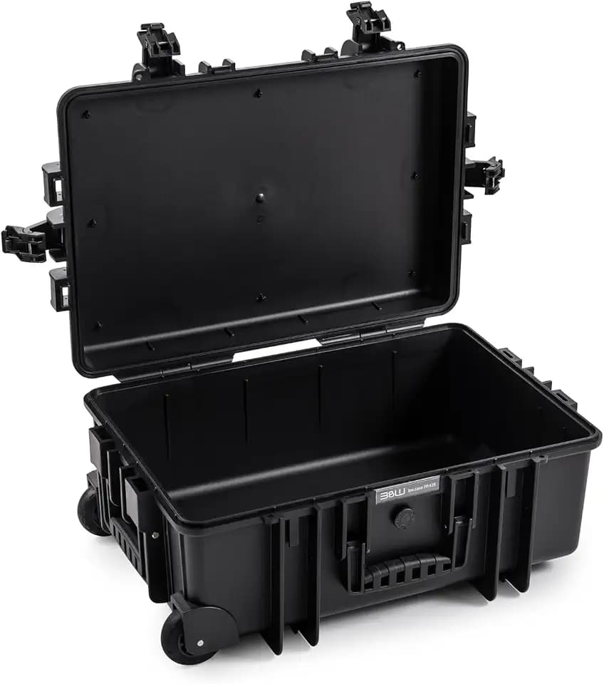 B&W International Schutzkoffer 6700 (PP.428) Schwarz – Leerkoffer