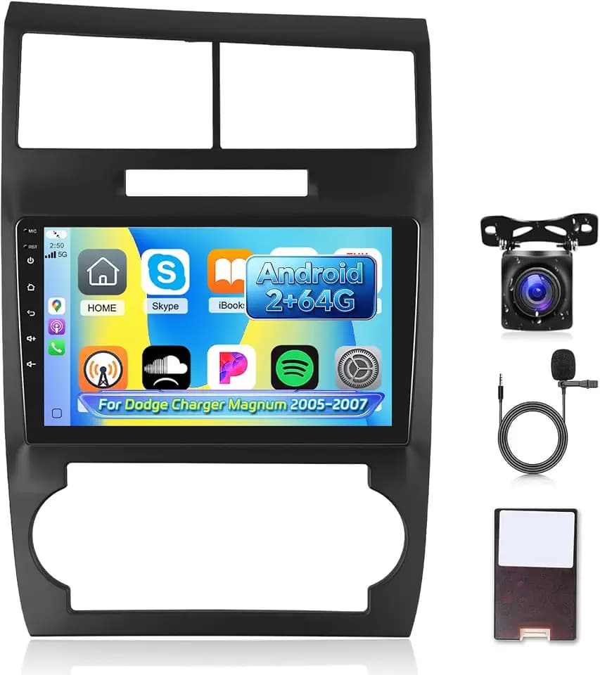 for Dodge Charger Magnum 2005-2007 Car Radio with Carplay and Android Auto