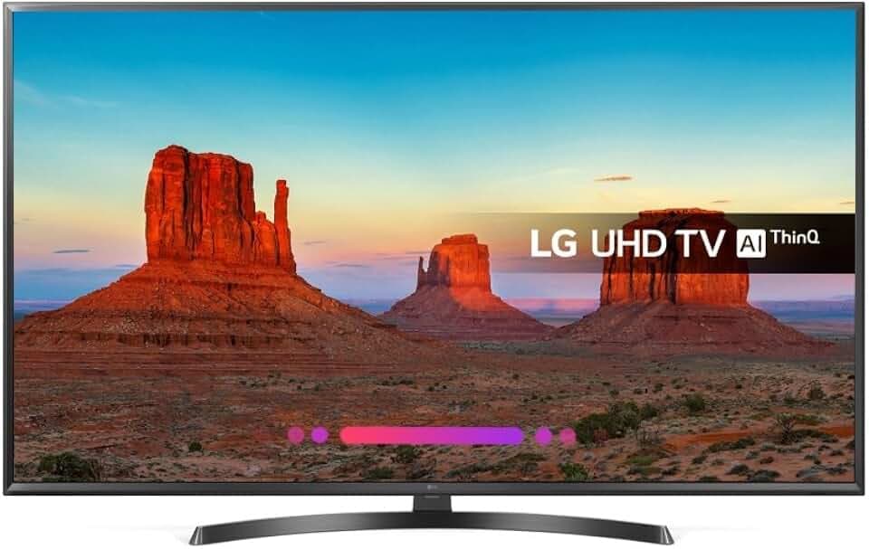 LG 50UK6470PLC Fernseher 127 cm (50 Zoll) 4K Ultra HD Smart TV WLAN schwarz