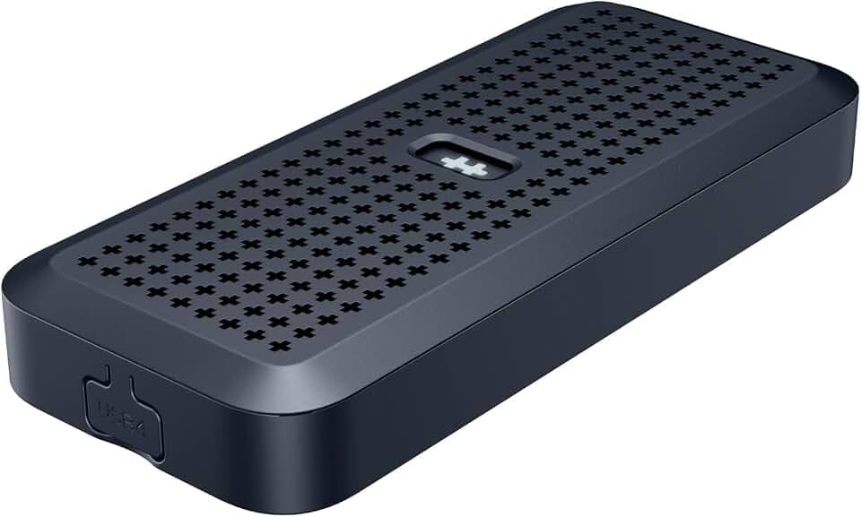 Hyper HyperDrive Next Portable 40Gbps USB4 M.2 NVMe SSD Enclosure with up to 4TB for PS5, Windows 10, macOS 12.4, and Newer, Water/Dust Resistant, Fits 2230/2240/2260/2280mm