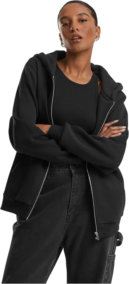 Urban Classics Ladies Fluffy Zip Cardigan