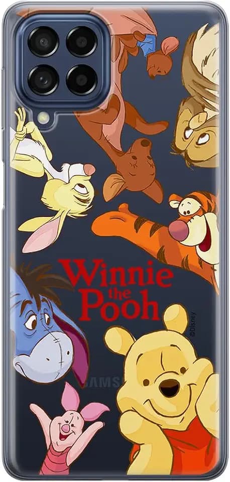 ERT GROUP Handyhülle für Samsung M33 5G Original und offiziell Lizenziertes Disney Muster Winnie The Pooh & Friends 046 optimal an die Form des Handy angepasst, teilweise transparent