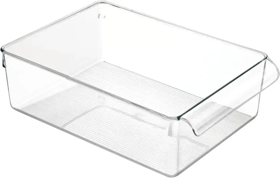 iDesign Fridge Storage Bin, Clear