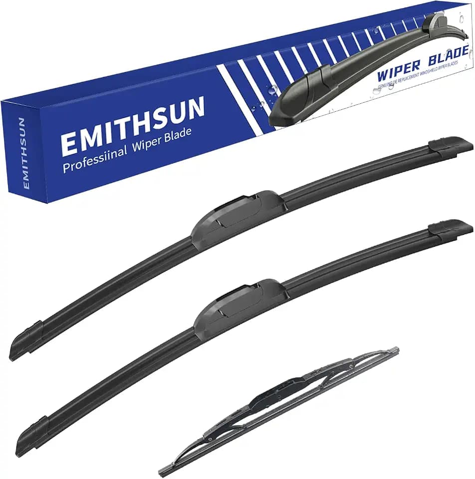 3 Wipers Replacement for 2008-2016 Chrysler Town & Country Wiper Blades