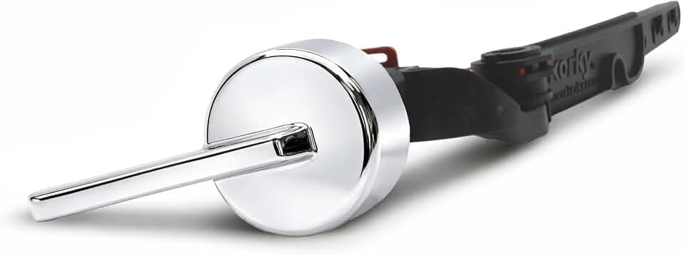 Korky Strongarm Universal Metal Toilet Handle & Lever in Chrome - 6056