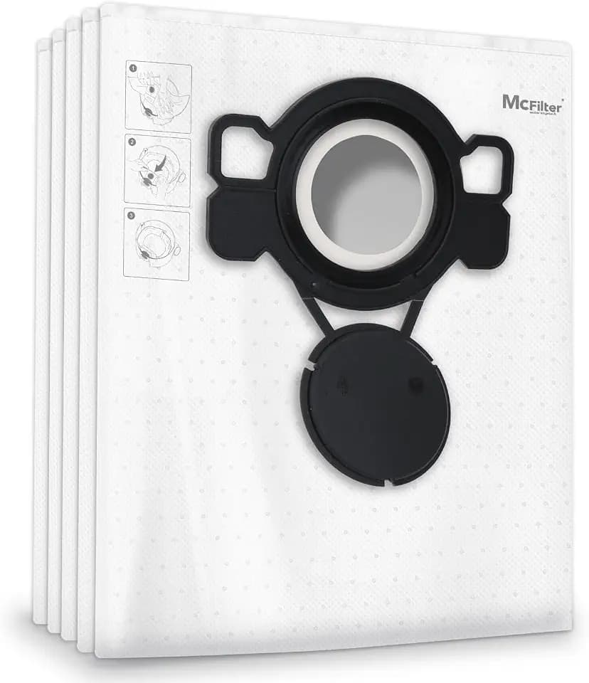 McFilter 10 Staubsaugerbeutel kompatibel mit Makita VC2000L bis VC3511L