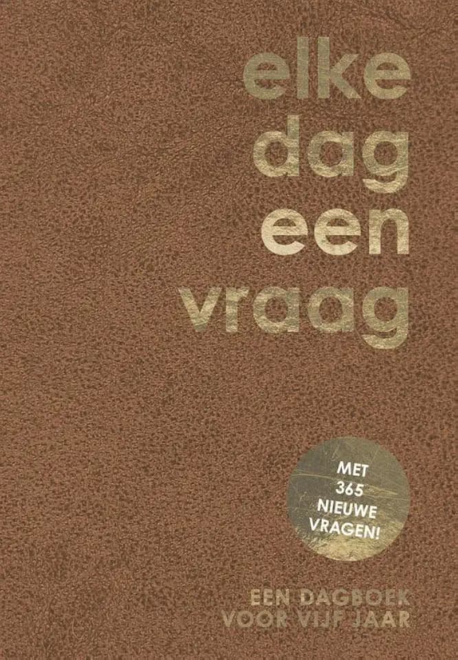 Elke dag een vraag: Een dagboek voor vijf jaar