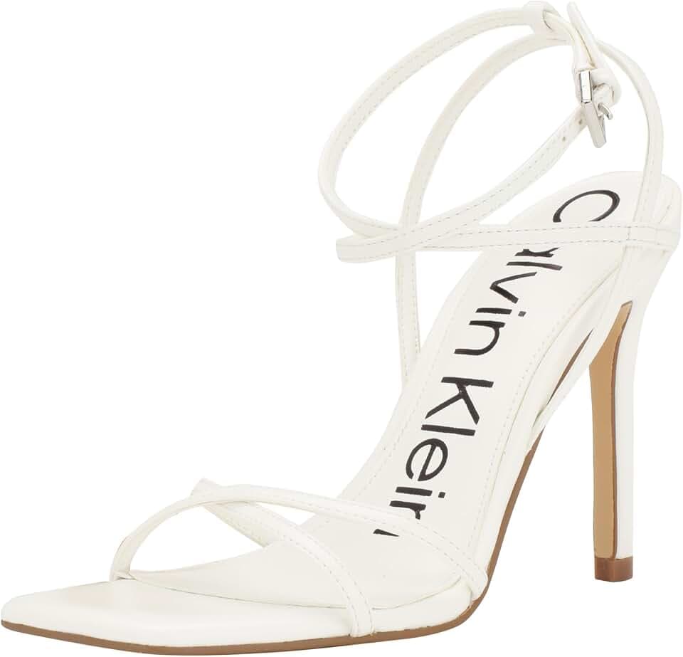 Calvin Klein Women's Tegin heeled Sandal