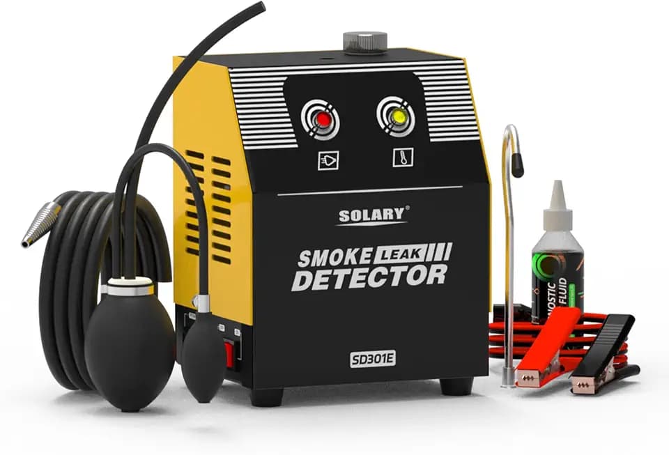 Solary Smoke Machine Leak Detector - 10s Fast Smoke Output EVAP Tester