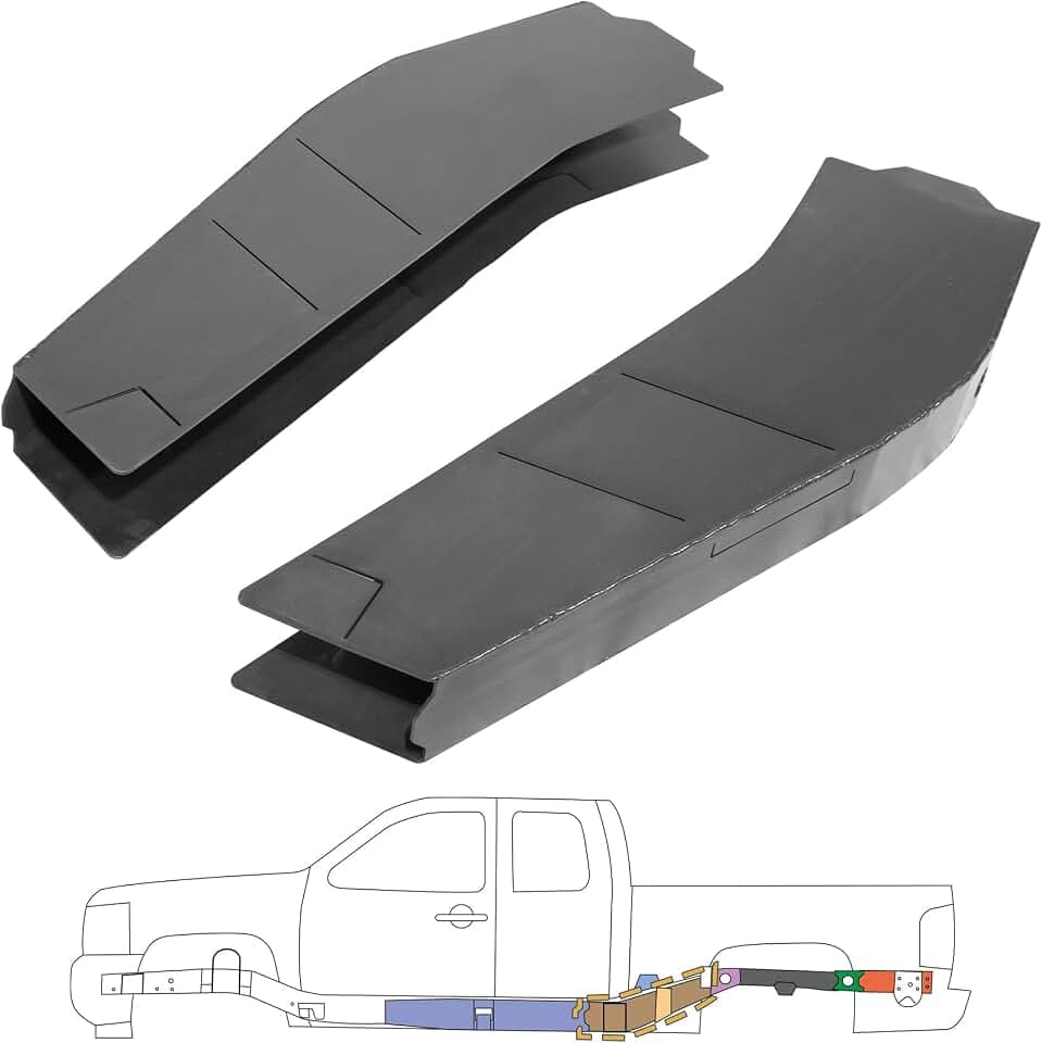Mountainpeak Mid Rear Frame Repair Fit for 07-14 Silverado & Sierra 1500