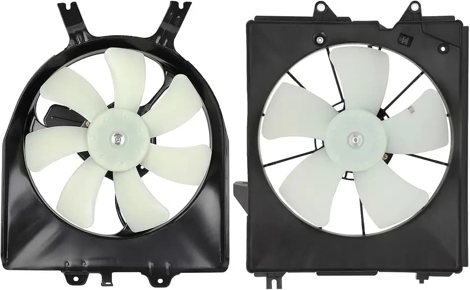 SCITOO 610850 Condenser Fan 6019138,HO311710 Radiator Fan for Honda Odyssey