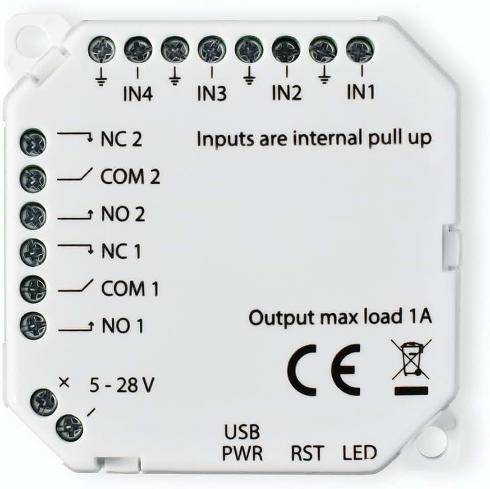 frient IO-Modul - Zigbee Eingangs-/Ausgangsmodul für Smart Home Geräte