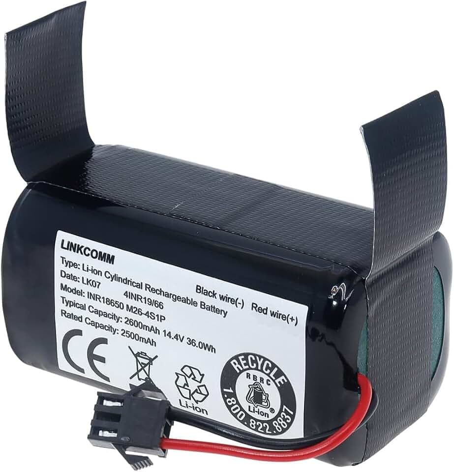 Battery Replacement for Ionvac SmartClean 2000 & SmartClean V4 Robovac