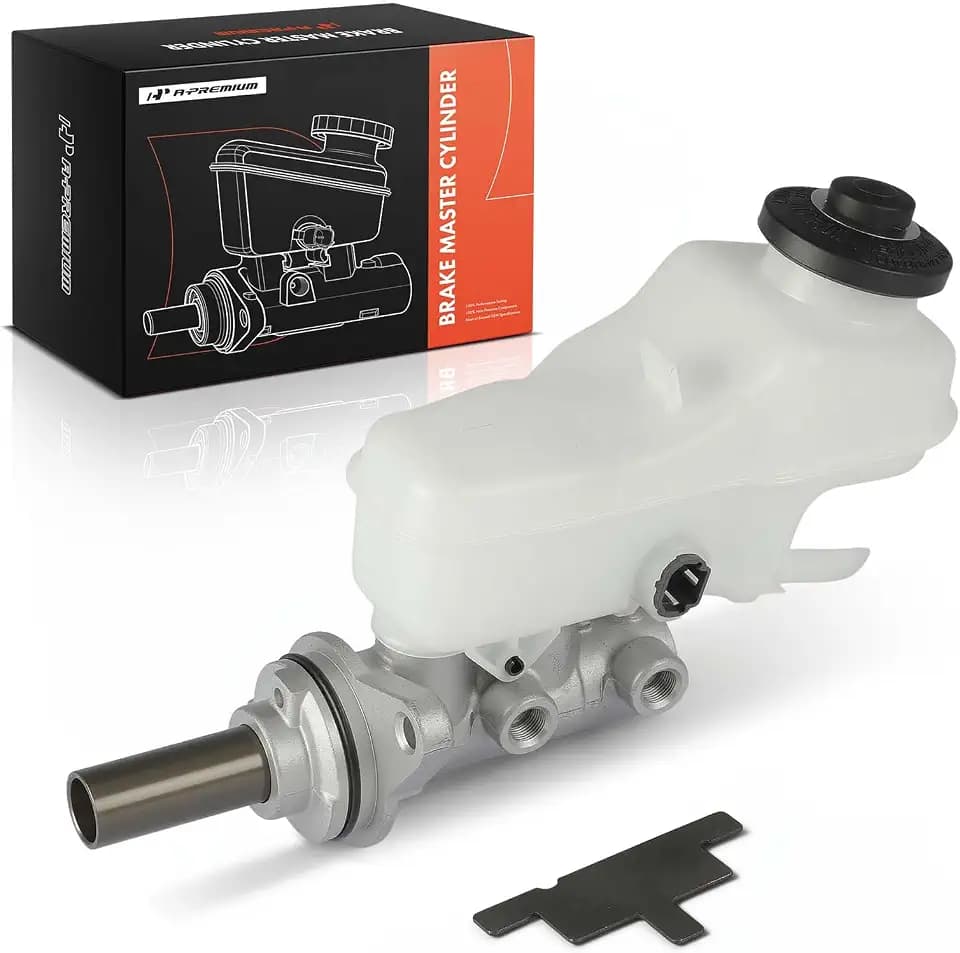 A-Premium Brake Master Cylinder with Reservoir and Sensor