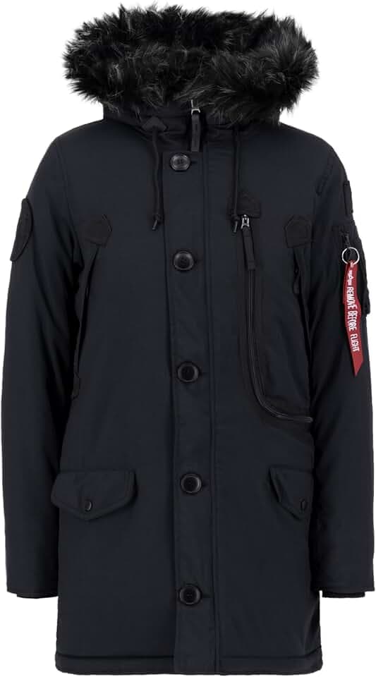 ALPHA INDUSTRIES Damen Polar Jacket Winterjacke (1er Pack)