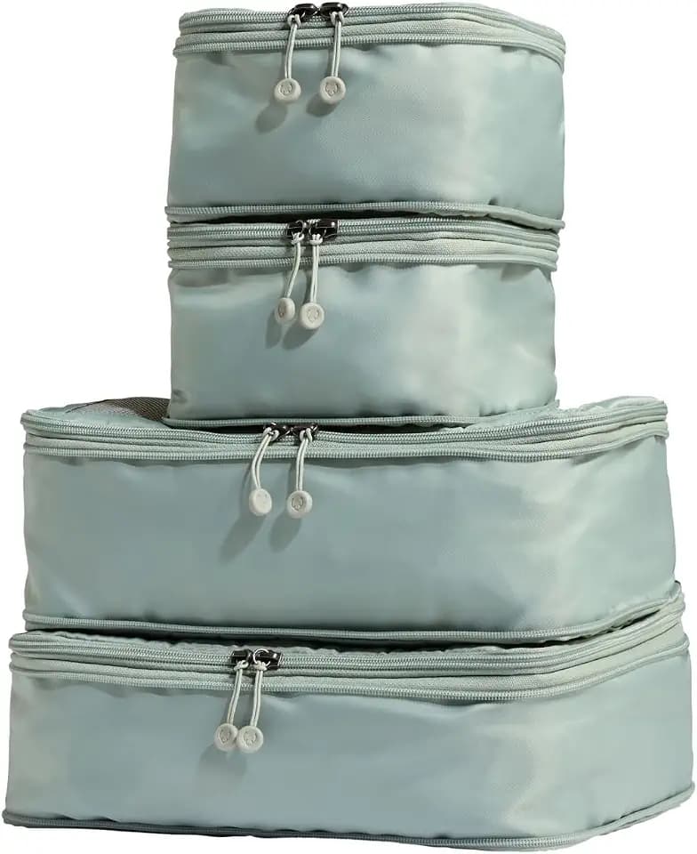 Antler Compression Packing Cubes Set of 4, Mist Blue