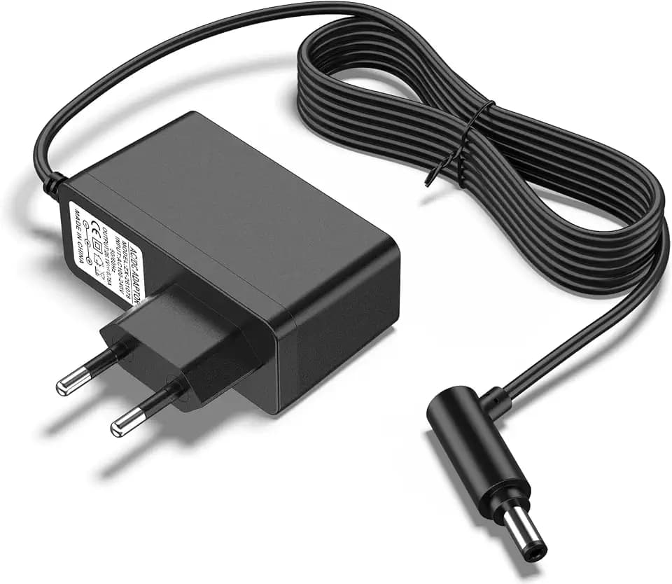 VANCLE 26.1V Ladegerät Ladekabel Kompatibel mit Dyson Staubsauger V8 V7 V6 DC74 DC72 DC62 DC62 DC61 DC59 DC58 SV11 SV10 SV09 SV06 SV05 SV04 SV03, 1.8M Kabel Ladestation für Dyson Staubsauger (Schwarz)