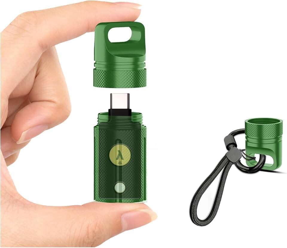 Secure Portable Protector Case,Fully Compatible with YubiKey 5/5C NFC