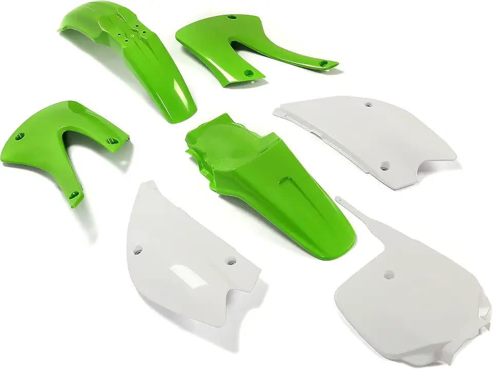 ALMULOO Plastic Fairing Body Kit Compatible with 2001-2013 Kawasaki KX85