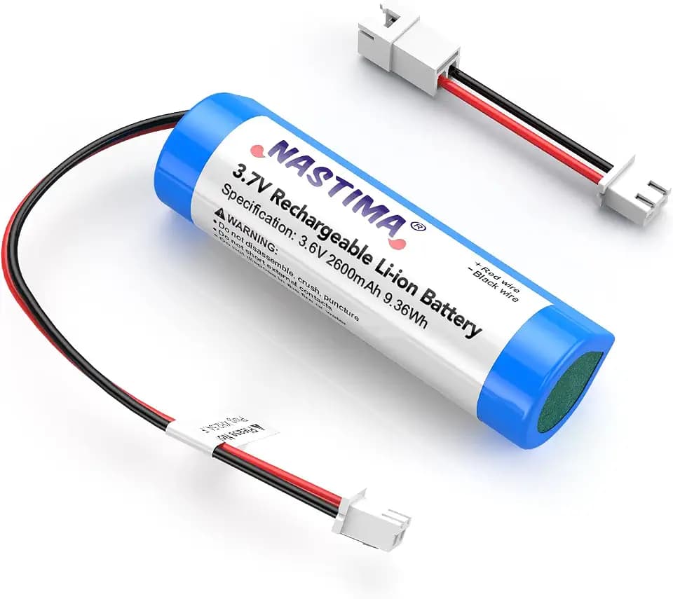 NASTIMA XH2.54/2P Stecker 3,7V 2600mAh Wiederaufladbare Li-Ion Batterie