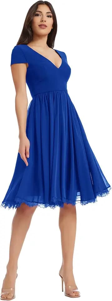 Dress the Population Womens Fit and Flare