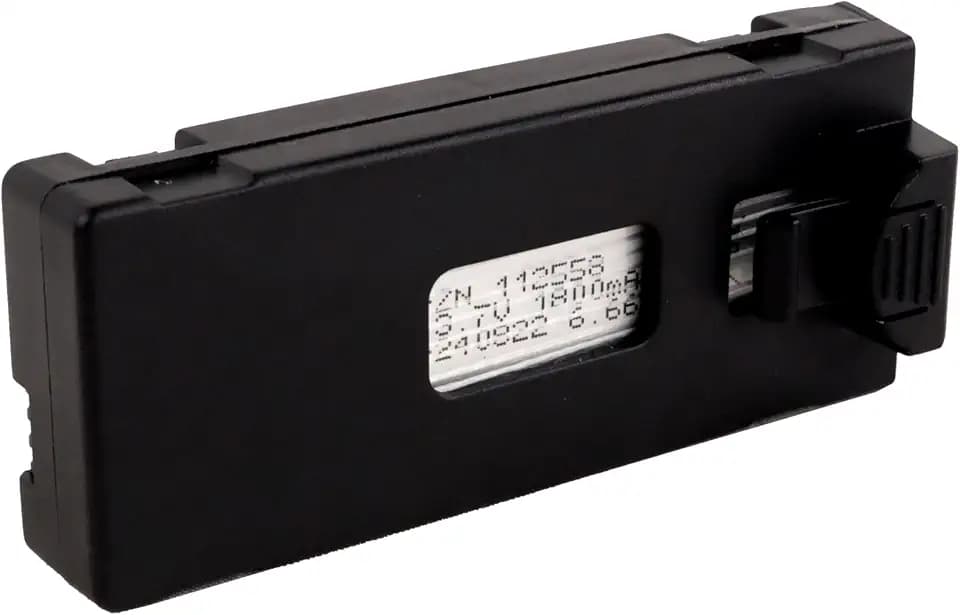 TURBO CHALLENGE - Li-Ionen-Batterie für Drohne 3,7 V - 1800mAh - Kompatibel mit R/C Drohne - 400398 - Fluggerät - Schwarz