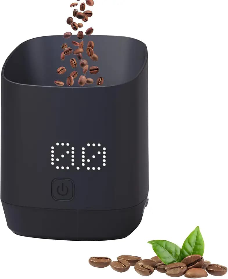 Kaffeewaage Espressowaage Digitale，Dosierbecher für Kaffeebohnen Kaffeemehl