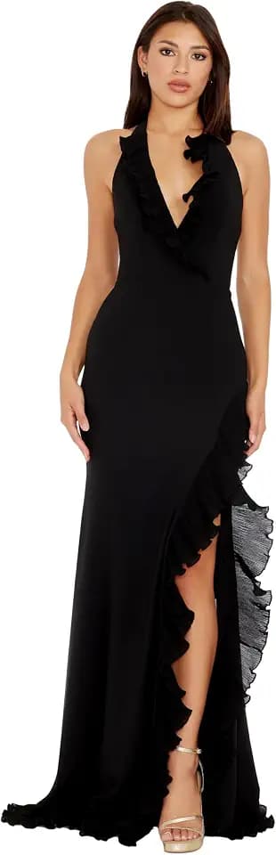 Dress the Population Women's Kathleen Bodycon Maxi Dress