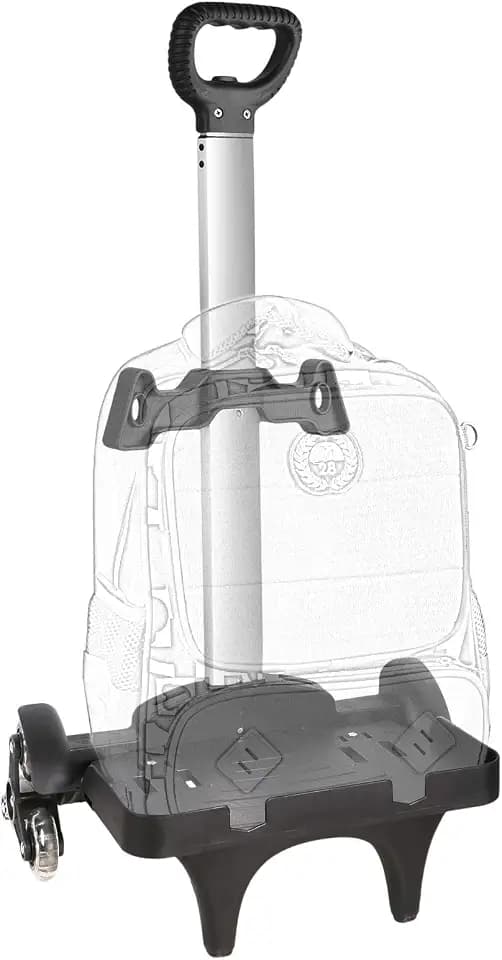 Amythe Trolley für Schulrucksack – Klappbarer Rucksackwagen aus Aluminium